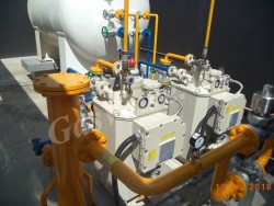 Máy hoá hơi gas LPG chạy điện Entec Hàn Quốc, Qmax 400Kg/hr, model ETV-400